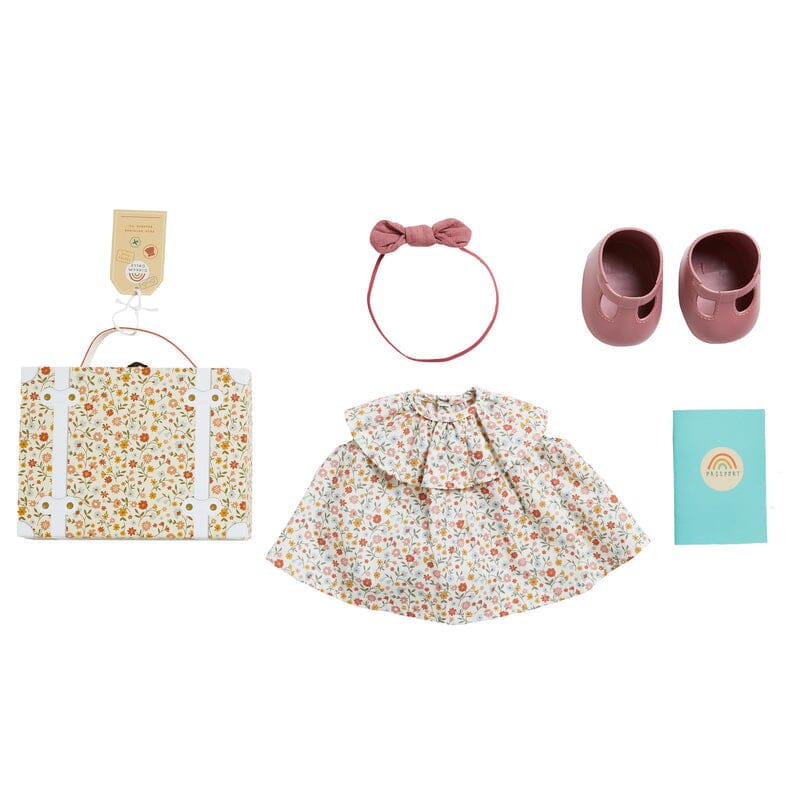 Olli Ella - DINKUM DOLLS TRAVEL TOGS - FLORAL | Torgunns Barneklær AS