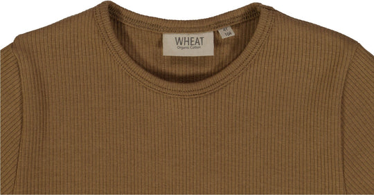 Wheat T-Shirt Gry SS - Hazel Overdeler Wheat 